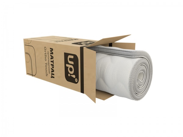 Матрас Ortho Touch безпружинный, з перфорацией в коробке в вакуумной упаковке UP! (Underprice) 180x200 см