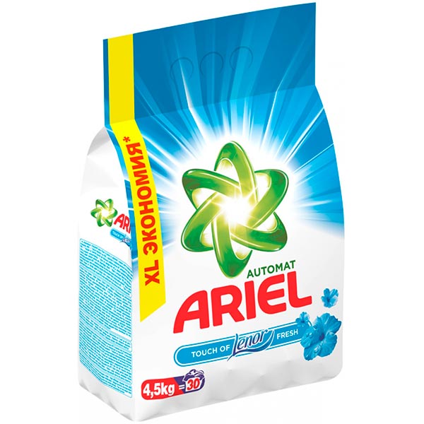 Пральний порошок Ariel Lenor Повітряна свіжість 4.5 кг