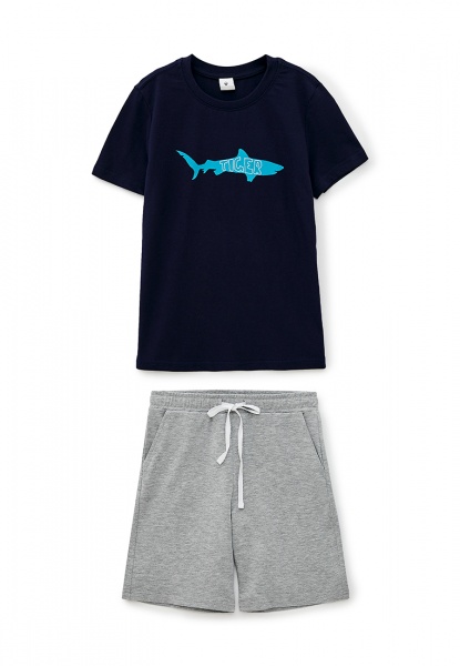 Комплект для хлопчиків Роза р.158 темно-синій 210222 