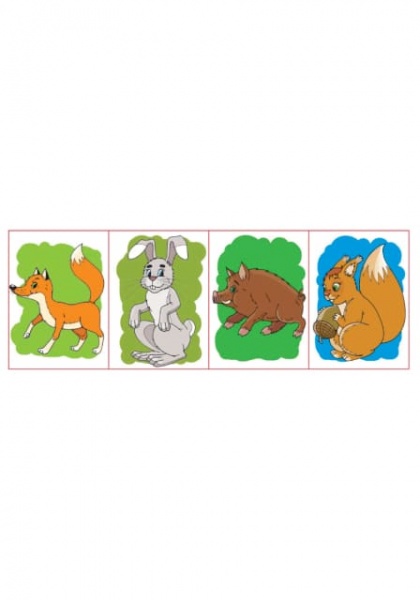 Розмальовка «Лісові мешканці» 9789664403860