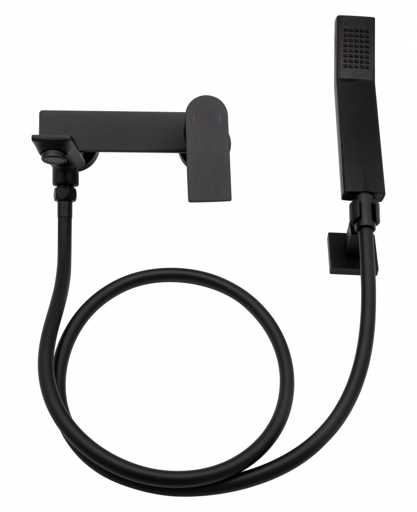 Смеситель для ванны Aqua Rodos MILANO 04 Black Matte