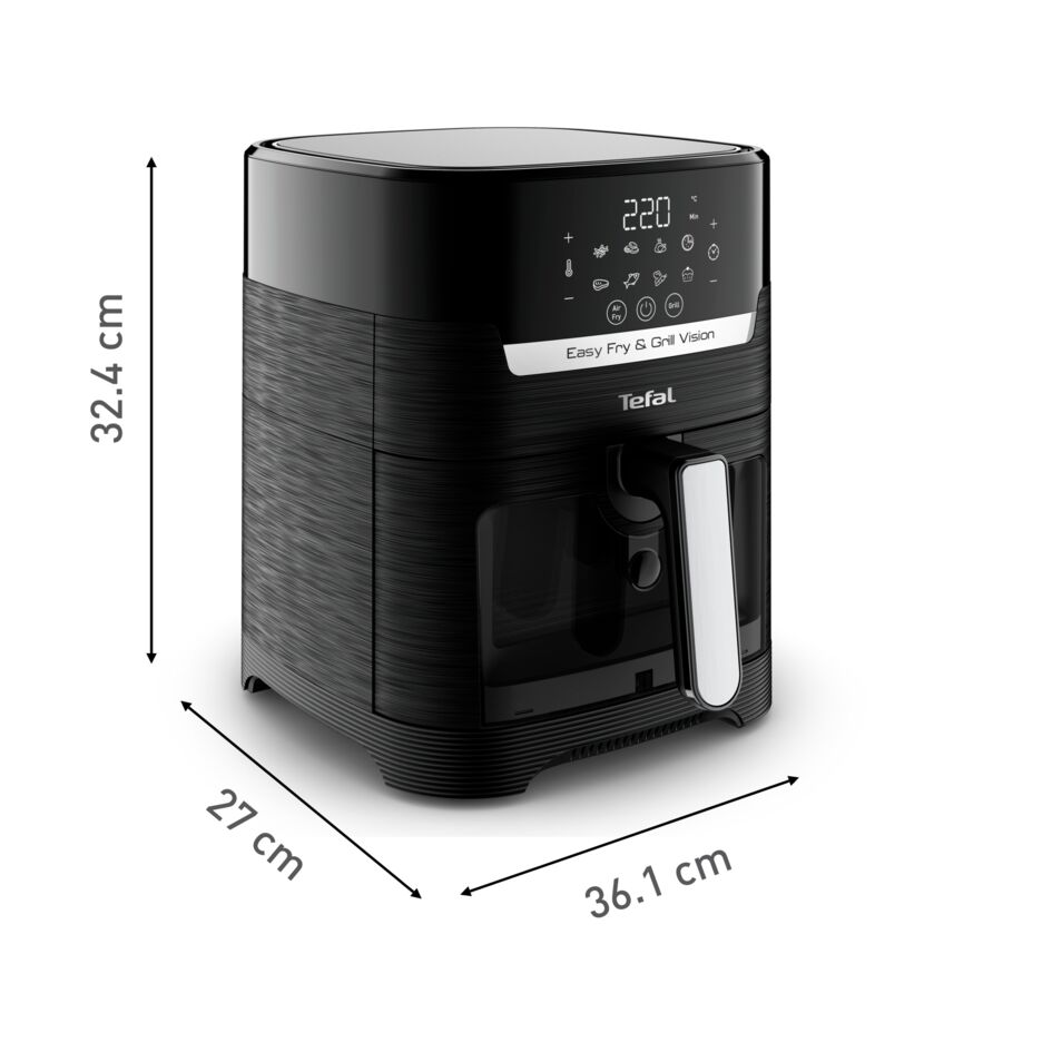 Мультипечь Tefal Easy Fry&Grill Vision Window EY506810