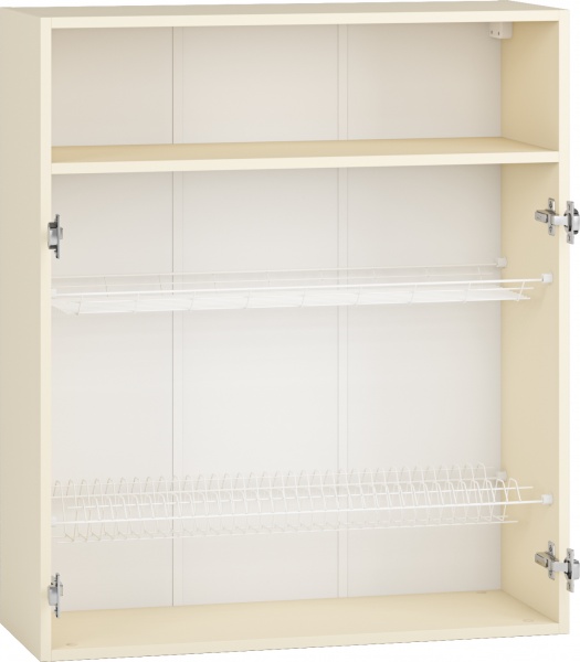 Шкаф верхний Грейд под сушилку (ТОП) 800x927x300 мм ваниль 