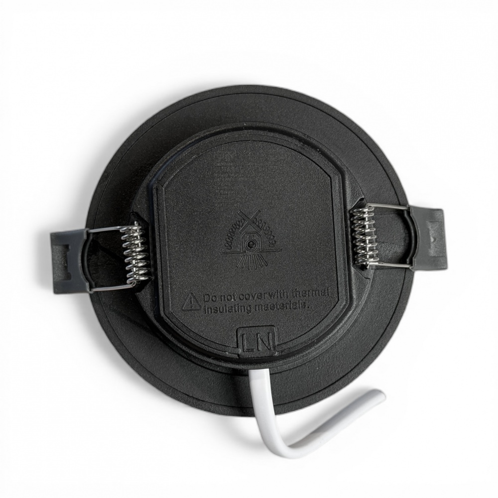 Светильник светодиодный встраиваемый LIGHT SET GUTA 05R 5 Вт LED-модуль 4500 К черный