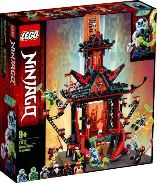 Конструктор LEGO Ninjago Имперский храм безумие 71712