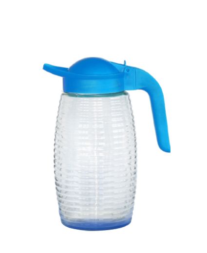 Глечик з кришкою 1,7 л синій Galleryglass