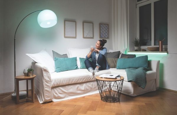 Лампа светодиодная Osram RGBW 9 Вт A60 матовая E27 220 В 2700 К 