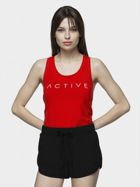 Майка 4F H4L21-TSD024-62S р.XS красный