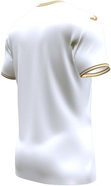 Футболка форми збірної України 2021 Joma FED. FUTBOL UCRANIA SHORT SLEEVE T-SHIRT AT102404A200 р. XL білий