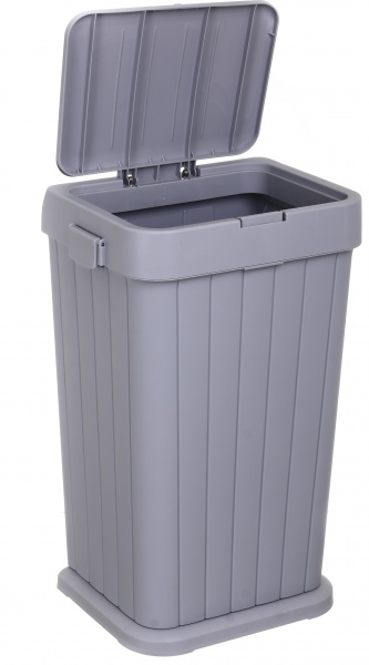 Кошик для білизни RIO Twins 36,1х27,3х58,1 см 40 л сірий 