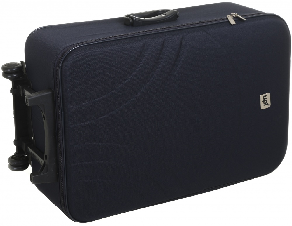 Чемодан UP! (Underprice) 63 л синий KX22001 66x43x22 cм