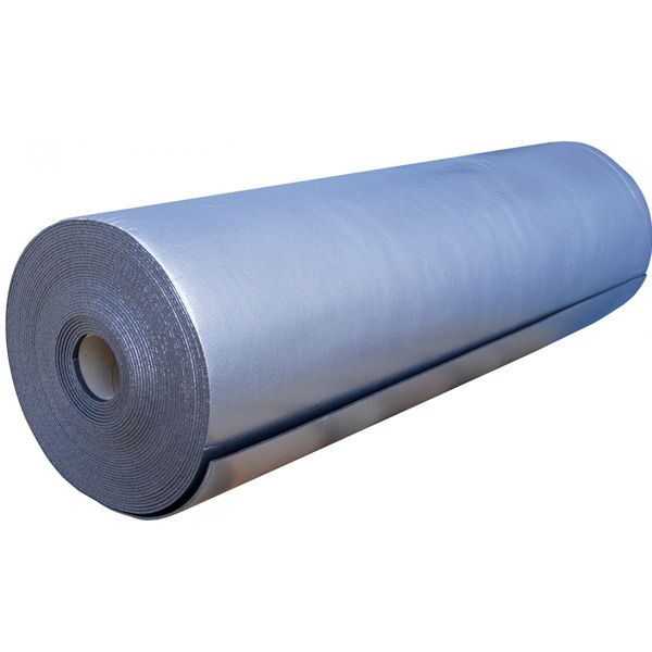 Полотно Polifoam с односторонним фольгированием 1,1 м 3 мм