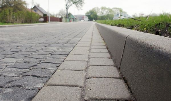 Бордюр Золотой Мандарин дорожній малий 1000 x 250 x 120 мм.