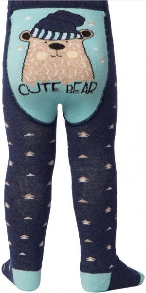 Колготки детские Conte-Kids Веселі ніжки 478 14С-79СП р.92-98 темно-синий 