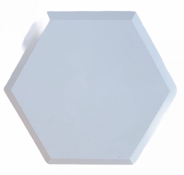 Плитка гипсовая прямая Gipsanit Hexagon плоский 0,71 кв.м 