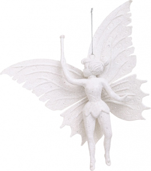 Декоративна підвіска Янгол 16x17 см HF20Y5-42W білий