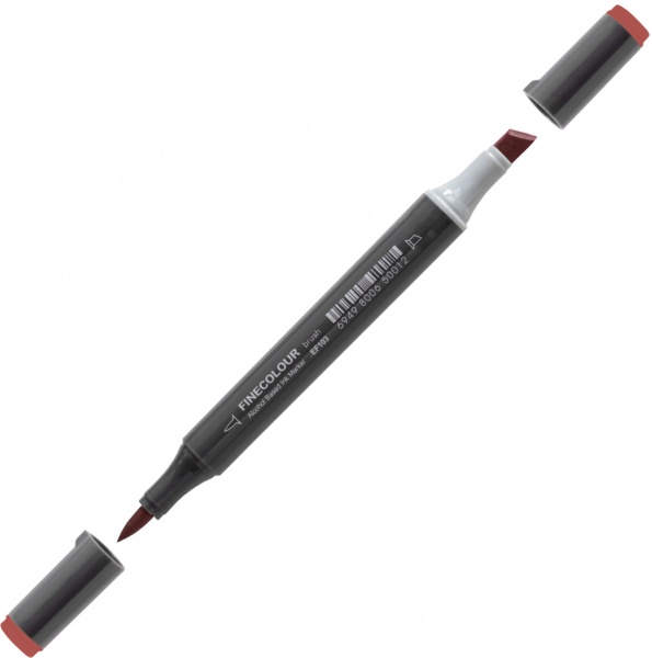 Маркер спиртовий FINECOLOUR Brush-mini EF103-151 червонувато-коричневий 