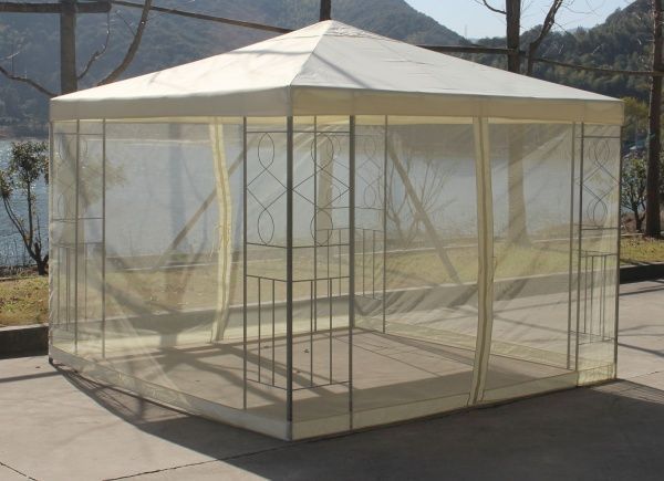 Павильон садовый Indigo 3x3x2,6 м DU171 бежевый