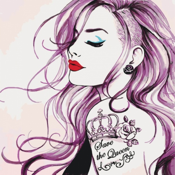 Картина за номерами Save the Queen Ідейка 