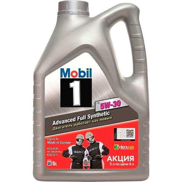 Моторное масло Mobil 1 x1 5W-30 5 л