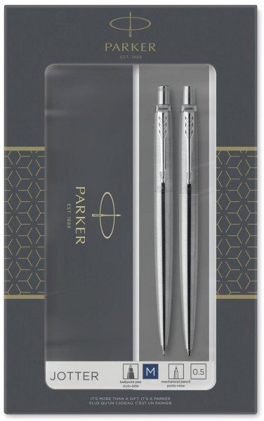Набір Parker JOTTER 17 SS CT BP+PCL в подарунковій упаковці