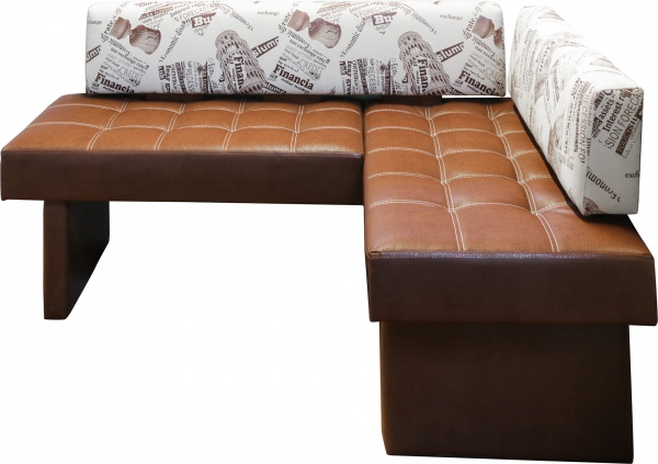 Уголок кухонный Берегиня Допио коричневый коричнево-бежевый 