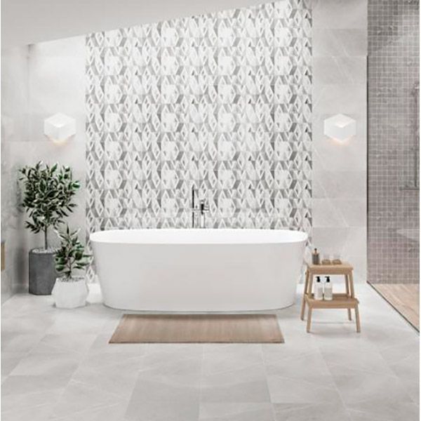 Плитка Opoczno Беатріс світло-сіра 42x42 