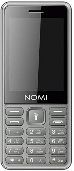 Мобильный телефон Nomi i2840 grey 873264