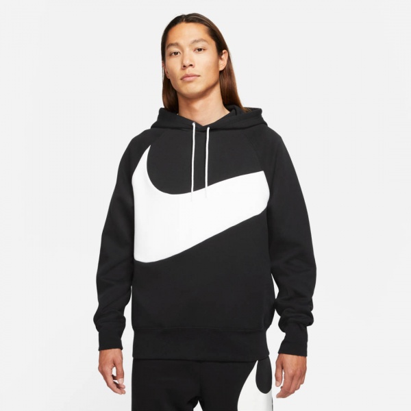 Джемпер Nike M NSW SWOOSH TCH FLC PO HD DD8222-010 р. XL чорний