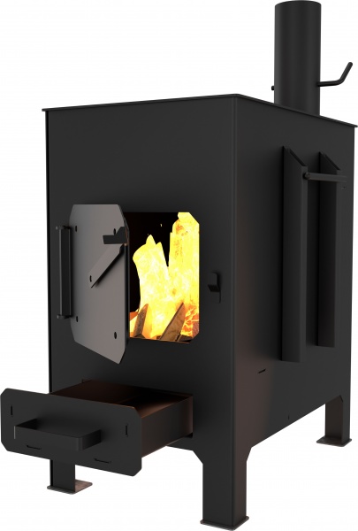 Піч-буржуйка Сталева БПС-540 D=100