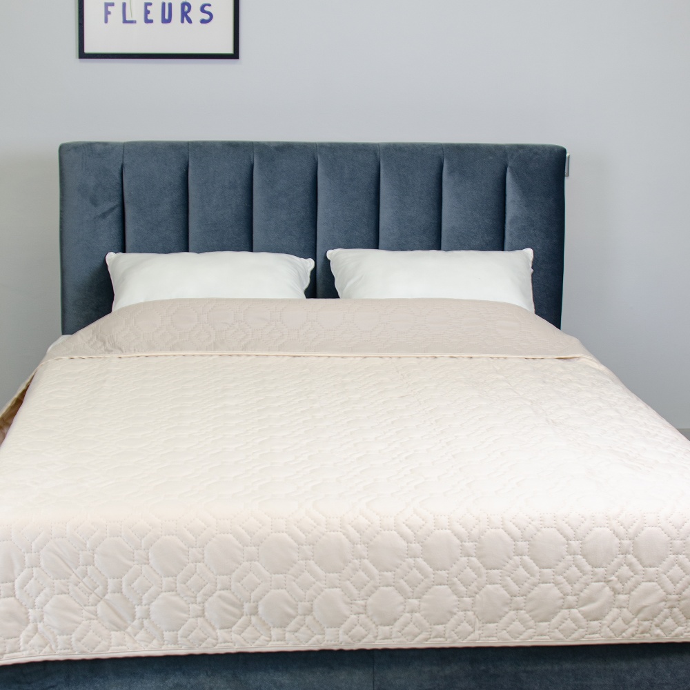 Покривало декоративне Parquet 160x220 см La Nuit айворі