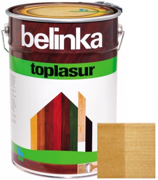 Краска-лазурь Belinka Toplasur 15 дуб полуглянец 10 л