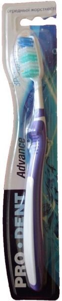 Зубная щетка Prodent Advance средней жесткости 1 шт.