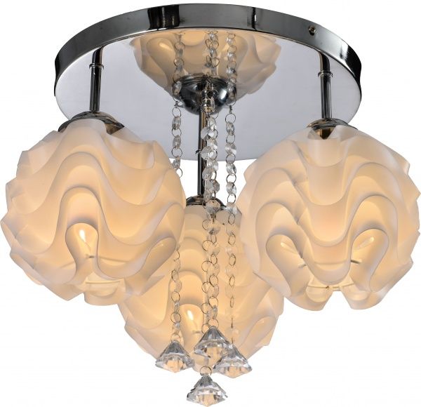 Люстра потолочная Accento lighting 3x60 Вт E27 хром 