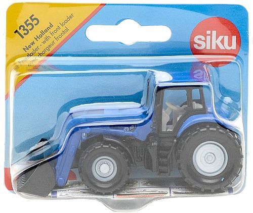 Трактор Siku с погрузчиком New Holland 1355 1:87