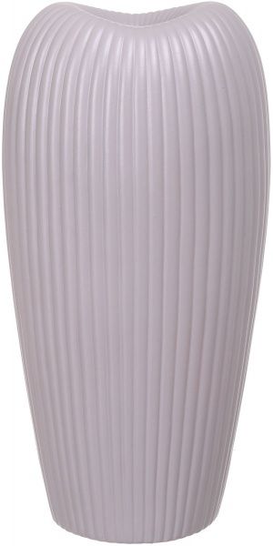 Ваза керамическая серая Stereo 21х15.5х42.5 см