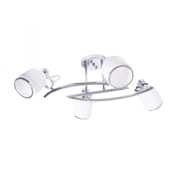 Люстра подвесная Altalusse 4x40 Вт E27 хром INL-9376P-04 Chrome 