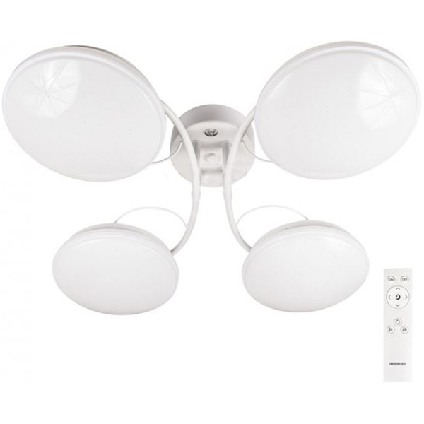 Люстра светодиодная Светкомплект Deco M480 4x16 Вт белый 