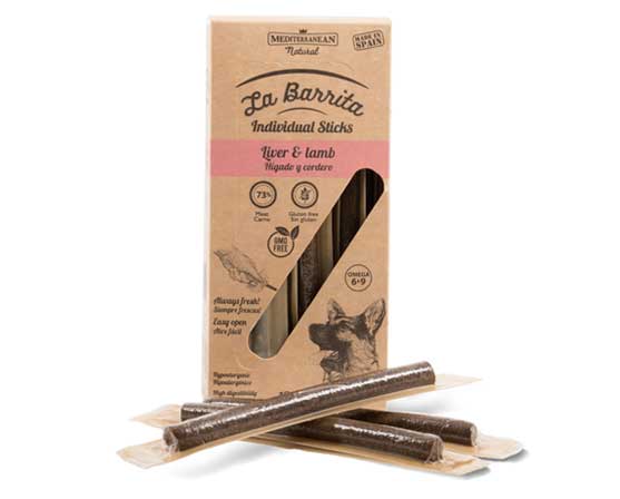 Ласощі Mediterranean La Barrita Flavour ягня та лівер 150 г