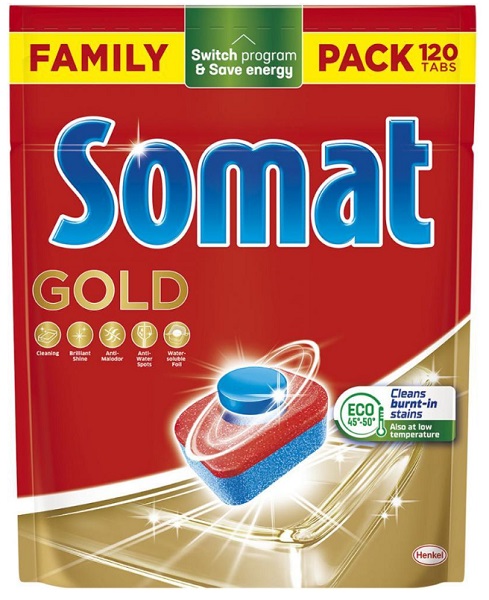 Таблетки для ПММ Somat Gold 120 шт.