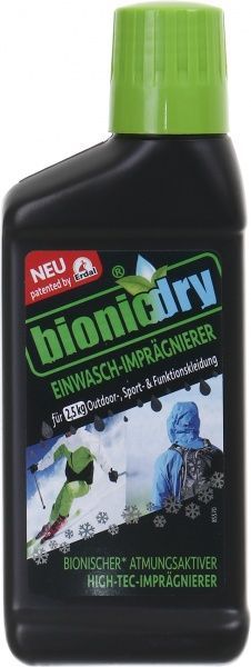 Гідрофобний засіб Bionicdry для спортивних речей та термоодягу 250 мл 