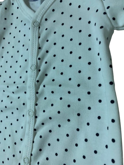 Комбинезон детский унисекс Моя планета горошек Кмб302-8 р.62 белый 