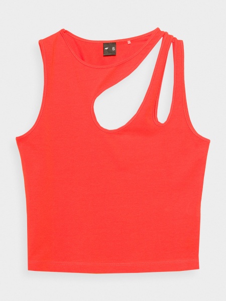 Майка 4F TSHIRT F1031 4FSS23TTSHF1031-62S р.S красный