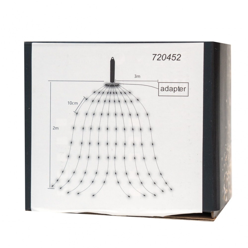 Гирлянда светодиодная Каскад 500 ллампочек светодиодная (LED) 5 м