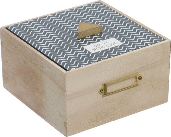 Скринька Do it with Love 14х14х9 см HSkyHSG-3023 Home & You