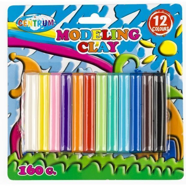 Пластилін Супер м’який 12 кольорів 160 г 80826 Centrum