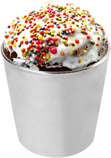 Форма для кулича 1,8 л алюминиевая FK-04 Biol