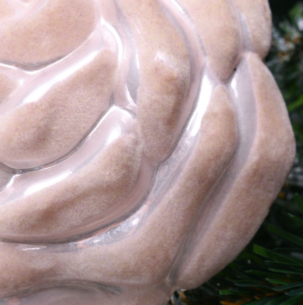 Декорация-подвеска роза 10 см в ассортименте