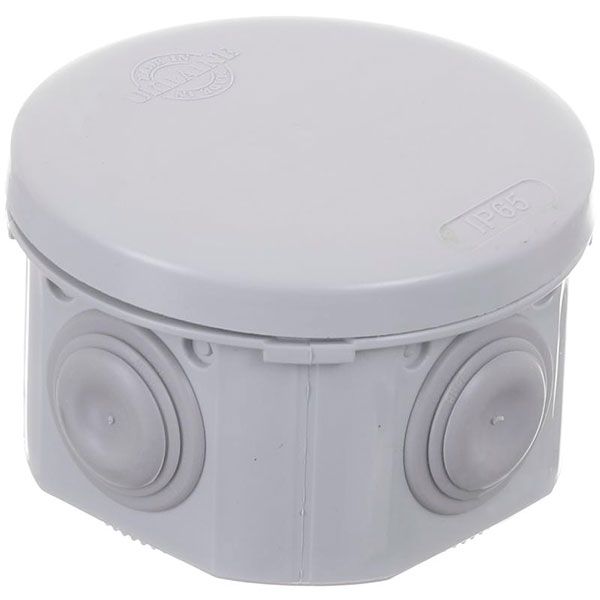 Коробка розподільча з кришкою HausMark пластик IB004