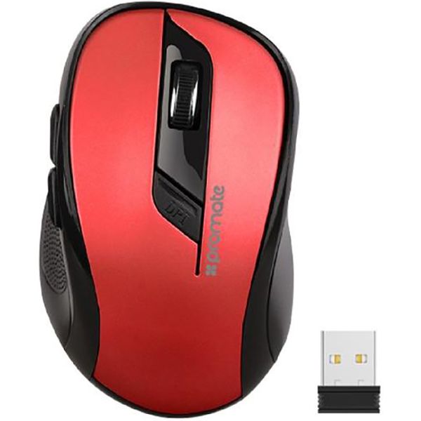 Миша бездротова Promate Clix-7 Red